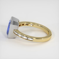 5.01 Ct. Sapphire Ring, 18K White & Yellow 4