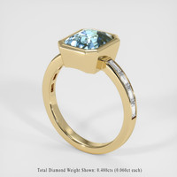 2.36 Ct. Gemstone Ring, 14K Yellow Gold 2