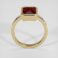 4.02 Ct. Ruby Ring, 14K Yellow Gold 3