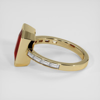 4.02 Ct. Ruby Ring, 14K Yellow Gold 4