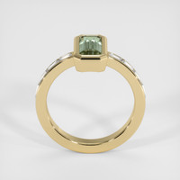 1.00 Ct. Sapphire Ring, 14K Yellow Gold 3