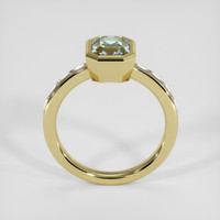 2.14 Ct. Bi Color Sapphire Ring, 14K Yellow Gold 3