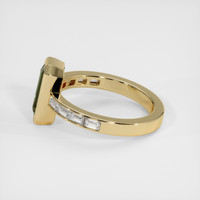 1.00 Ct. Sapphire Ring, 18K Yellow Gold 4