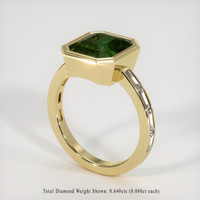 4.70 Ct. Sapphire Ring, 18K Yellow Gold 2