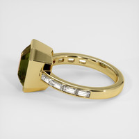 4.07 Ct. Sapphire Ring, 18K Yellow Gold 4