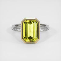 4.89 Ct. Gemstone Ring, 14K Yellow & White 1