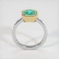 1.87 Ct. Emerald Ring, 18K Yellow & White 3