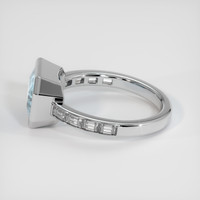 1.43 Ct. Gemstone Ring, Platinum 950 4