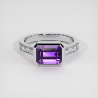 2.56 Ct. Gemstone Ring, Platinum 950 1