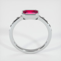 0.98 Ct. Ruby Ring, Platinum 950 3