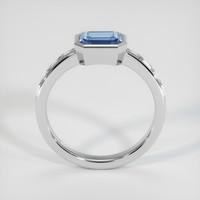 1.13 Ct. Bi Color Sapphire Ring, Platinum 950 3