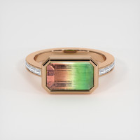 3.23 Ct. Gemstone Ring, 14K Rose Gold 1