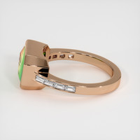 3.23 Ct. Gemstone Ring, 14K Rose Gold 4