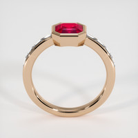 1.35 Ct. Ruby Ring, 14K Rose Gold 3