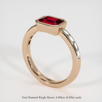 1.16 Ct. Ruby Ring, 18K Rose Gold 2
