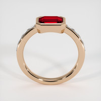 1.54 Ct. Ruby Ring, 18K Rose Gold 3
