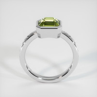 2.27 Ct. Bi Color Sapphire Ring, 14K White Gold 3