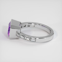 2.56 Ct. Gemstone Ring, 14K White Gold 4