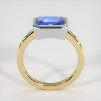 5.01 Ct. Sapphire Ring, 18K White & Yellow 3