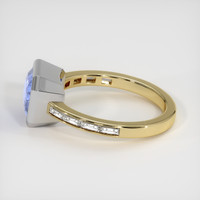 5.01 Ct. Sapphire Ring, 18K White & Yellow 4