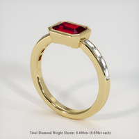 1.16 Ct. Ruby Ring, 10K Yellow Gold 2