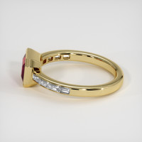 1.16 Ct. Ruby Ring, 10K Yellow Gold 4
