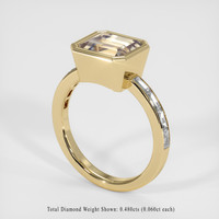 2.76 Ct. Gemstone Ring, 14K Yellow Gold 2