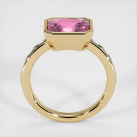 3.37 Ct. Pink Sapphire Ring, 14K Yellow Gold 3