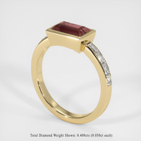 1.47 Ct. Sapphire Ring, 14K Yellow Gold 2