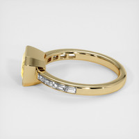 2.01 Ct. Yellow Sapphire Ring, 14K Yellow Gold 4