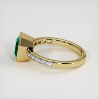 1.83 Ct. Emerald Ring, 18K Yellow Gold 4