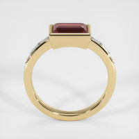 1.47 Ct. Padparadscha Sapphire Ring, 18K Yellow Gold 3