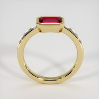 1.16 Ct. Ruby Ring, 18K Yellow Gold 3