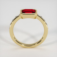 1.54 Ct. Ruby Ring, 18K Yellow Gold 3