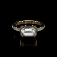 2.52 Ct. Sapphire Ring, 18K Yellow Gold 1