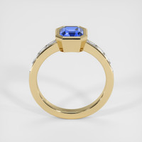 1.40 Ct. Blue Sapphire Ring, 18K Yellow Gold 3