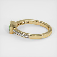 0.69 Ct. Sapphire Ring, 18K Yellow Gold 4