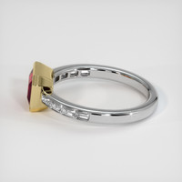 1.16 Ct. Ruby Ring, 14K Yellow & White 4