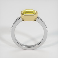 1.93 Ct. Yellow Sapphire Ring, 14K Yellow & White 3