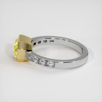 1.93 Ct. Yellow Sapphire Ring, 14K Yellow & White 4