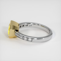 2.01 Ct. Yellow Sapphire Ring, 14K Yellow & White 4