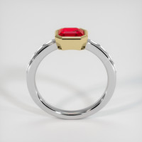 1.14 Ct. Ruby Ring, 18K Yellow & White 3