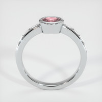 0.44 Ct. Pink Sapphire Ring, Platinum 950 3