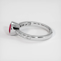 2.02 Ct. Ruby Ring, Platinum 950 4