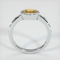 0.99 Ct. Yellow Sapphire Ring, Platinum 950 3