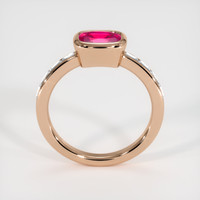 1.70 Ct. Ruby Ring, 14K Rose Gold 3