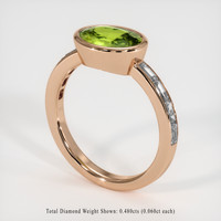 1.47 Ct. Gemstone Ring, 18K Rose Gold 2