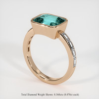 4.55 Ct. Gemstone Ring, 18K Rose Gold 2