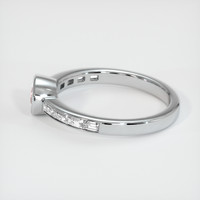 0.44 Ct. Sapphire Ring, 14K White Gold 4