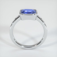 2.08 Ct. Sapphire Ring, 18K White Gold 3